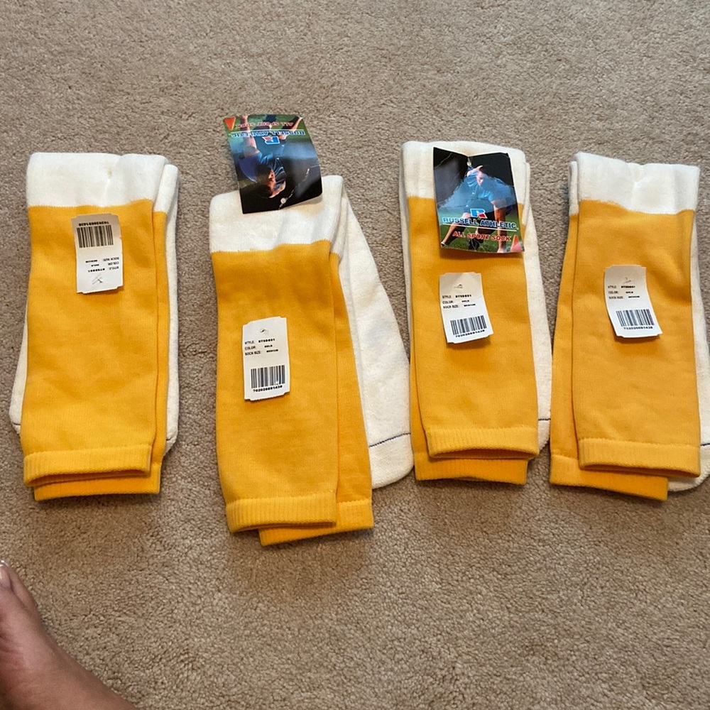 Russell athletic all sport sock NWT… 4 pairs